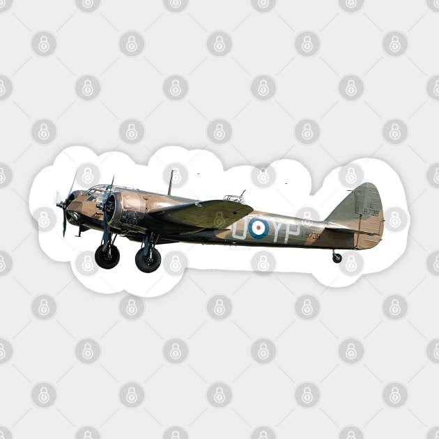 Bristol Blenheim Sticker by sibosssr